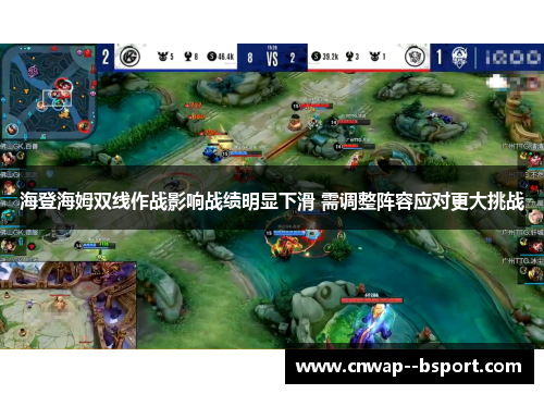 海登海姆双线作战影响战绩明显下滑 需调整阵容应对更大挑战 海登海姆双线作战影响战绩明显下滑 需调整阵容应对更大挑战